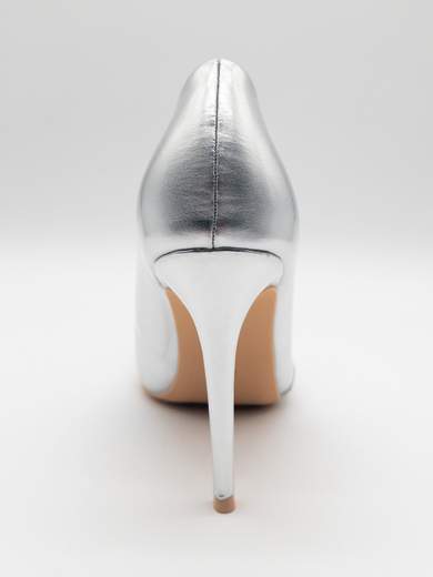 Silver Ceremony Pumps with 10 cm Heel