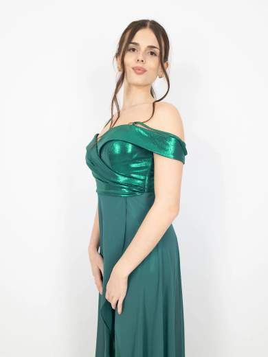 JEAN CRYÒ Tuta elegante da cerimonia con stola inclusa 35280