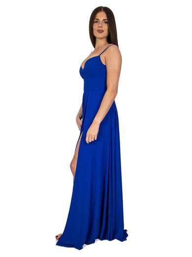 Abito Lungo Elegante con Spacco – Perfetto per Cerimonie