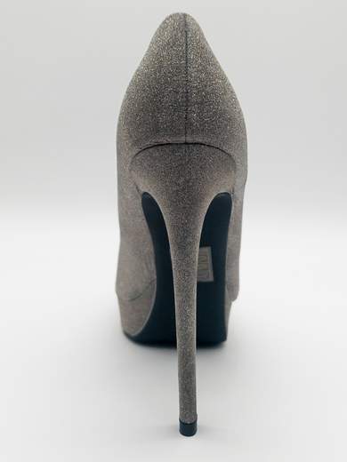 High-heel ceremony pumps with platform