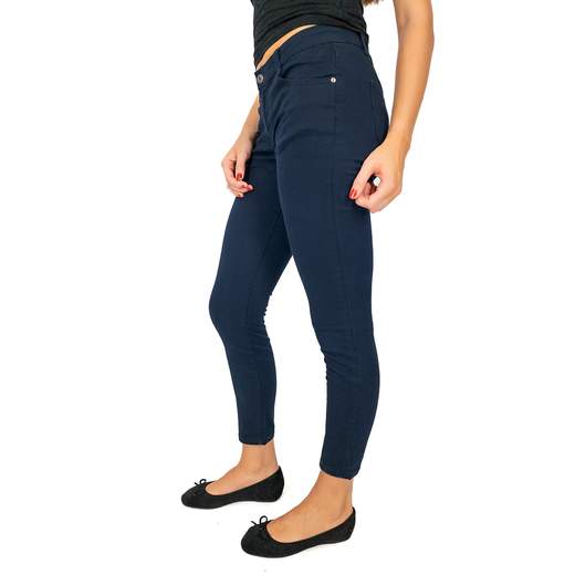 FARFALLINA Pantaloni Chino Donna in Cotone Confortevoli a vita bassa