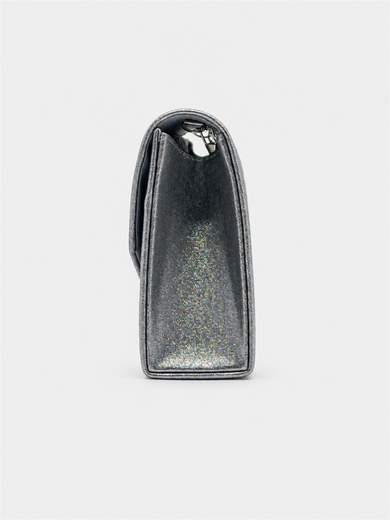 Grey Glitter Evening Clutch Bag HL3569-GRIGIO