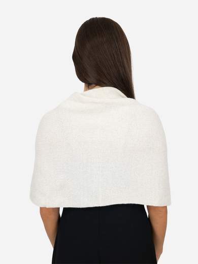 Elegant Ceremony Shrug in Knit with Lurex Yarn