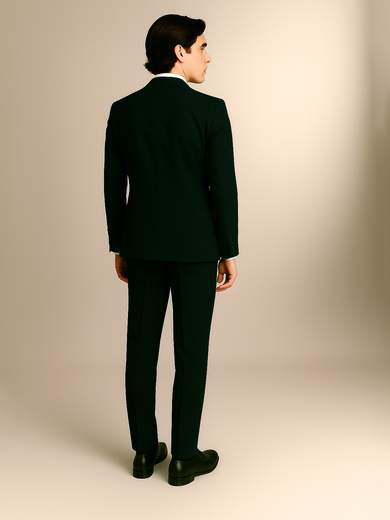 Men's slim fit drop 8 suit jacket and trousers