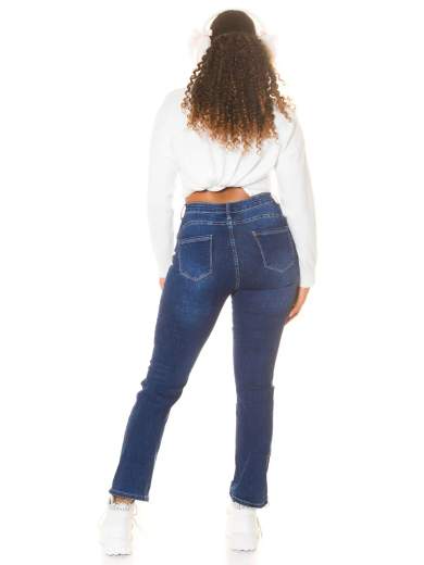 Sexy Musthave Statement Bootcut Jeans con glitter