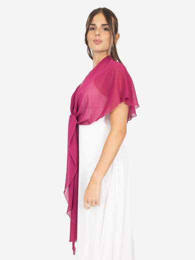 Stola Cerimonia Elegante in Georgette