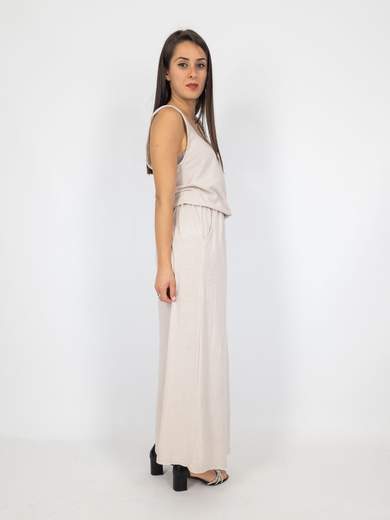 Vestito Lungo Estivo Casual Donna In Cotone Da Giorno Leggero