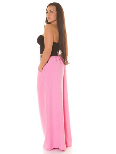 KOUCLA Pantaloni Koucla a Vita Alta con Gamba Larga e Cintura 0000H6321