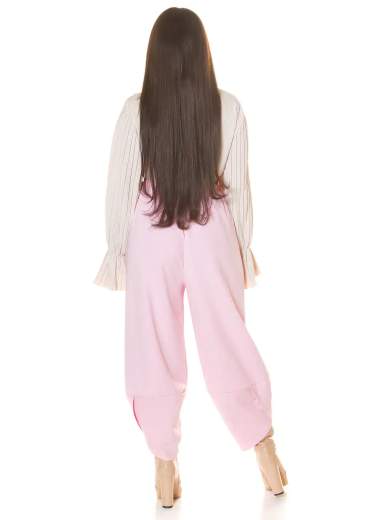 Pantaloni sexy a vita alta Koucla con vestibilità ampia