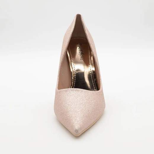 Décolleté rosa glitter con tacco 11 cm – Eleganza romantica per ogni occasione