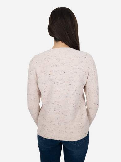 Extrafine Merino Wool Crew Neck Sweater Made in Italy