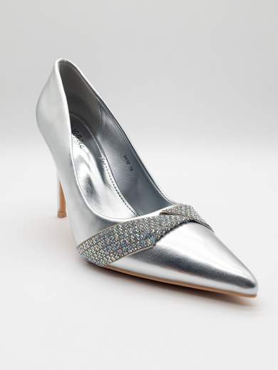 Silver Ceremony Pumps with 10 cm Heel