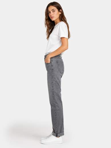 Straight Leg Relaxed Fit Mom Jeans 3D-1707
