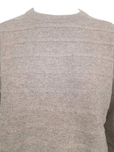 Crewneck Pullover in Wool Blend 12-Gauge CE4140