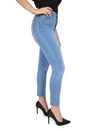 Jeans Elasticizzati Chiari Donna Slim Fit Elasticizzati