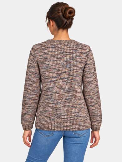 Women's Soft Wool Blend Cardigan with Buttons