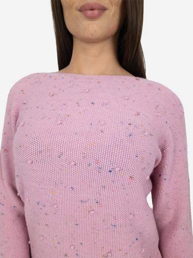 Extrafine Merino Wool Crew Neck Sweater Made in Italy