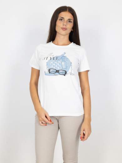 Floerns Maglietta da donna a maniche lunghe, stile gotico, in tessuto a