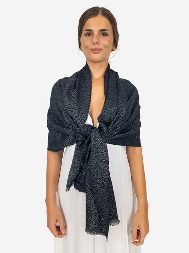 STRABELLO CERIMONIA Stola Invernale Elegante Cerimonia A Scialle Calda Glitterata