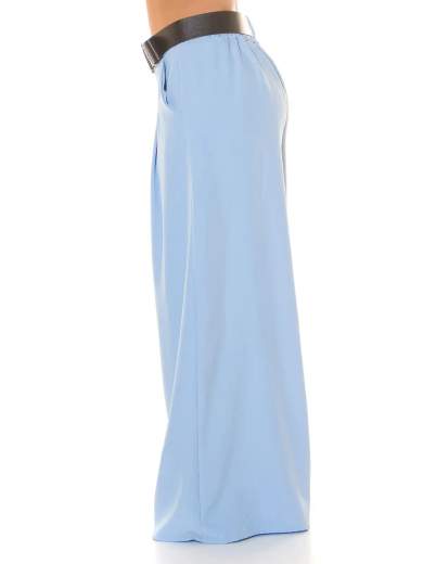 KOUCLA Pantaloni Koucla a Vita Alta con Gamba Larga e Cintura 0000H6321