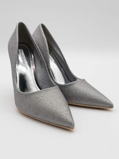 Dark Silver Ceremony Pumps 11 cm Heel