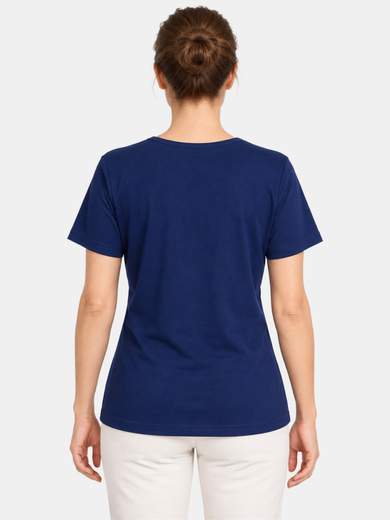 Women's 100% Cotton Made in Italy T-Shirt Perlarara E100