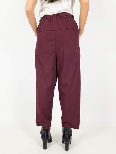 Susy Star Pantalone Curvy Modello Carota in Cotone STS700025