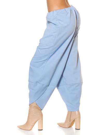 Pantaloni sexy a vita alta Koucla con vestibilità ampia