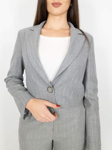 CARMEN Completo da donna elegante a righe SAI-4-610-609