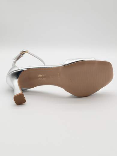 Sandali Argento da Cerimonia Tacco 8 cm RI0283-ARGENTO