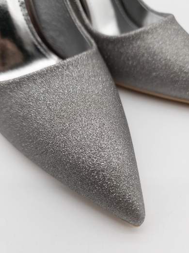 Dark Silver Ceremony Pumps 11 cm Heel