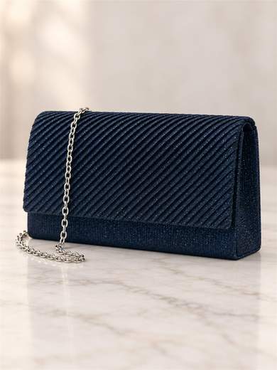 MICHELLE MOON Pochette Blu da Cerimonia XX3480-BLU