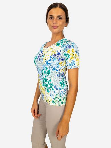 Women’s summer stretch viscose T-shirt – Made in Italy