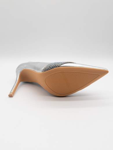 Silver Ceremony Pumps with 10 cm Heel