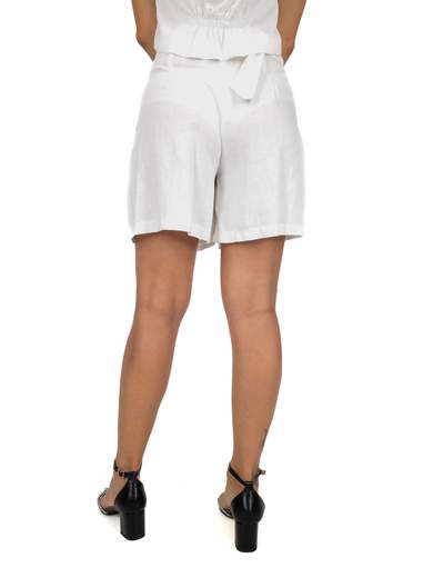 Bucle Pantaloncini Donna Shorts Corti In Lino E Viscosa Morbidi
