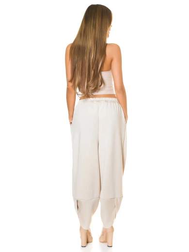 Pantaloni sexy a vita alta Koucla con vestibilità ampia