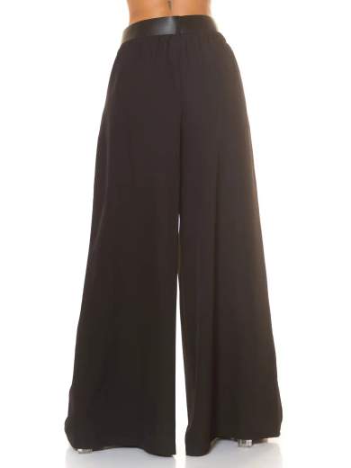 KOUCLA Pantaloni Koucla a Vita Alta con Gamba Larga e Cintura 0000H6321