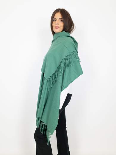 STRABELLO Sciarpa Donna Invernale Lunga Morbida Con Frange In Viscosa