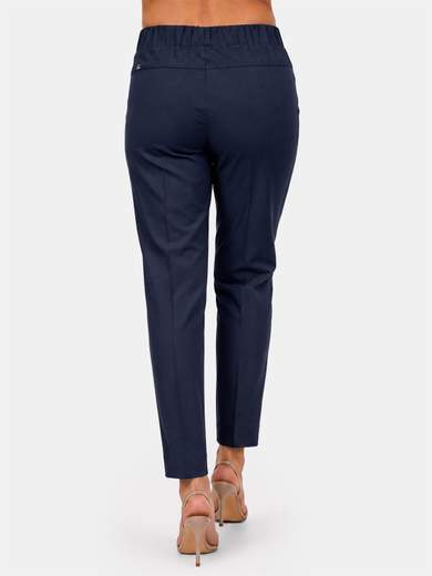 Pantaloni Donna Estivi Elasticizzati Slim Fit con Vita Elasticizzata Made in Italy