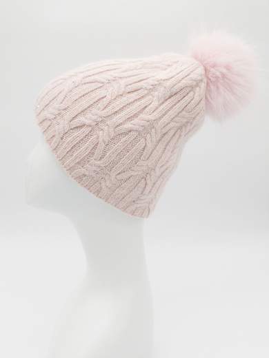 Katier Cappellino Donna Invernale In Angora Con Pompon