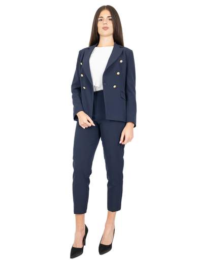 Tailleur Pantalone Con Giacca Doppiopetto Per Matrimonio O Laurea