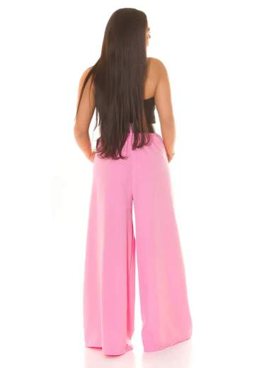 KOUCLA Pantaloni Koucla a Vita Alta con Gamba Larga e Cintura 0000H6321