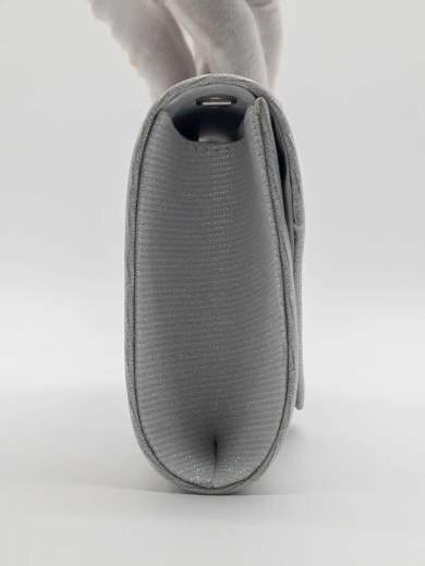 Pochette da Cerimonia Bianca con Catenella