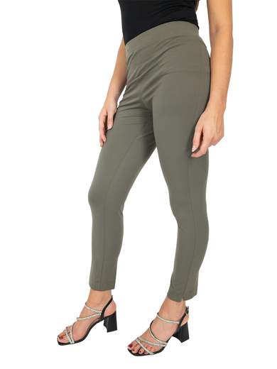 Women’s Summer Stretch Slim Fit Pants with Elastic Waist Made in Italy