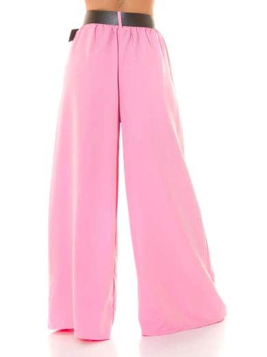 KOUCLA Pantaloni Koucla a Vita Alta con Gamba Larga e Cintura 0000H6321