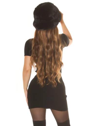 Abito in maglia sexy con allacciatura KouCla