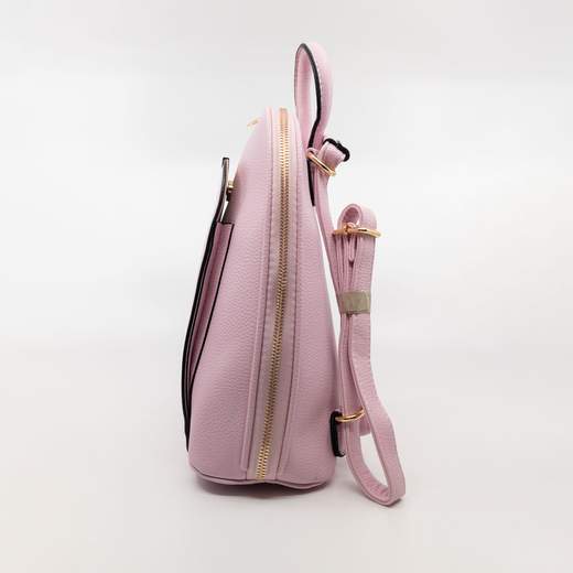 Zaino Borsa Da Donna Rigida Con Spallacci Regolabili E Zip