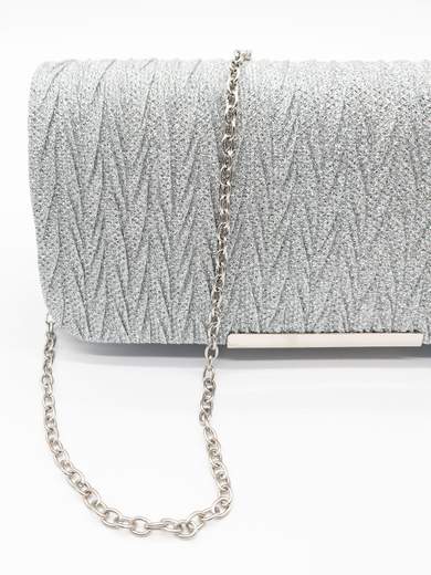 Elegant Silver Ceremony Clutch