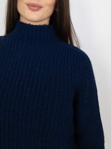 Maglione Dolcevita Donna In Lana Con Collo Alto Comodo