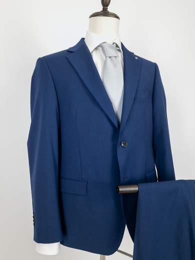 Abito Uomo Drop 0 Extralarge Fit in Fresco di Lana